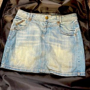 PROMOD Jean Mini-Skirt Size 6